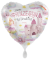 Preview: Folienballon - Schule Prinzessin - ø 43cm